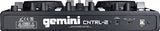 Gemini CNTRL2 USB-MIDI DJ Mixer and Controller with Sound Card - B-Stock - Audiofeen