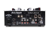 DJ-Tech DJM-303 Twin USB DJ Mixer - Blue - Audiofeen