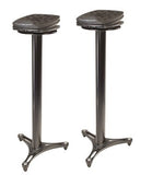 Ultimate Support MS-100B Angled Monitor Stands, 1 Pair - Audiofeen