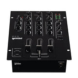 Gemini PS3 Professional 10 3-Channel Stereo DJ Mixer - Audiofeen