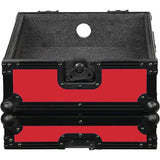 Odyssey FR12MIXBK-RED Flight Ready DJ Mixer Case (Black and Red) - Audiofeen
