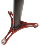 Ultimate Support MS-90-45R Studio Monitor Stands, Pair, Red - Audiofeen