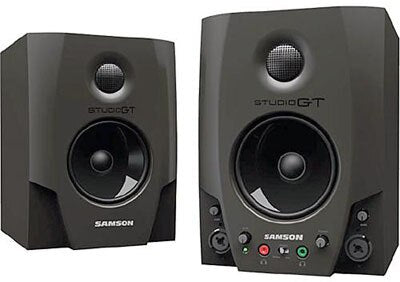 Samson STUDIO-GT Active Studio Monitors with USB Audio Interface - Audiofeen