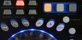 Technical Pro DMXP6 Rackmountable Double CD Mixer with USB, Scratch and BPM - Audiofeen