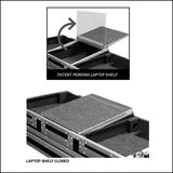 Marathon MA-CDI10WLT Flight Road Coffin Case with Laptop Stand - Audiofeen