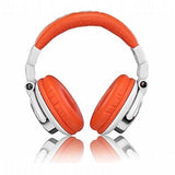 Zomo HD-1200 Professional DJ Headphones - White-Orange - Audiofeen