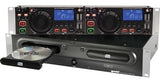 Gemini CDX-2410 2U Rackmount Dual MP3-CD Player - Audiofeen